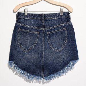 NWT Free People Bailey Denim Mini Skirt